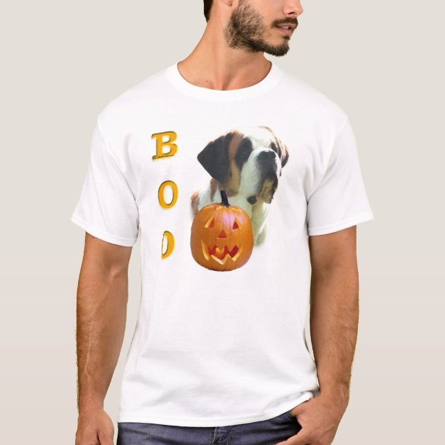 Saint Bernard Boo T-Shirt (Vorderseite)