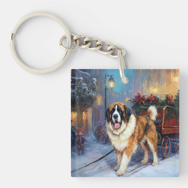 Saint Bernard Christmas Festive (Devant)