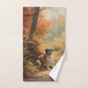 Saint Bernard en automne Feuilles Automne automne 