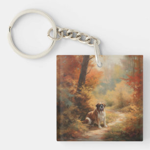 Saint Bernard en automne Feuilles Automne automne 