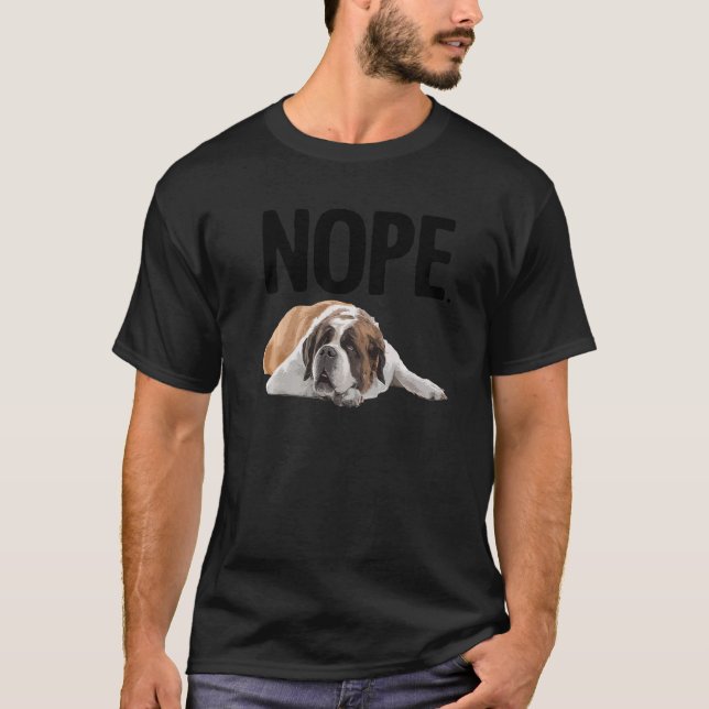 Saint Bernard For Men Women St Bernard Dog   2 T-Shirt (Vorderseite)