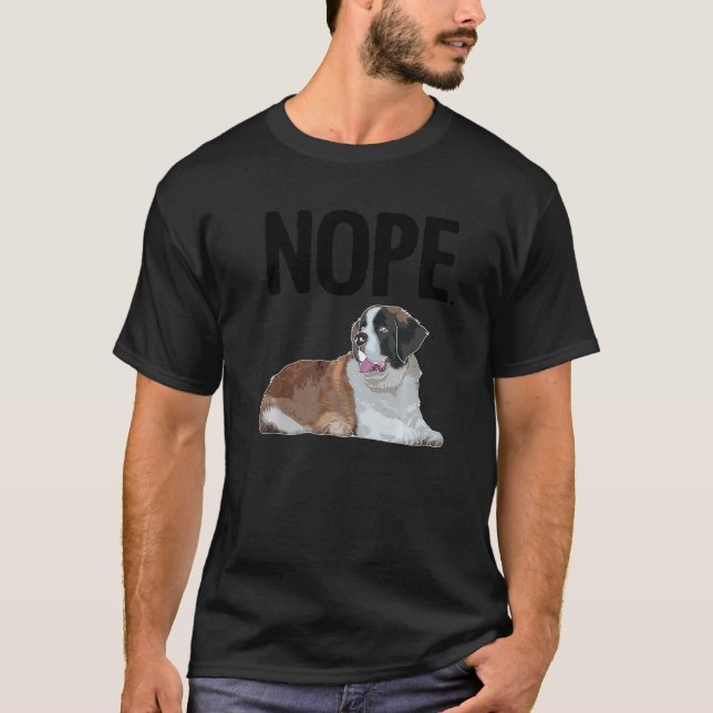 Saint Bernard For Men Women St Bernard Dog   3 T-Shirt (Vorderseite)