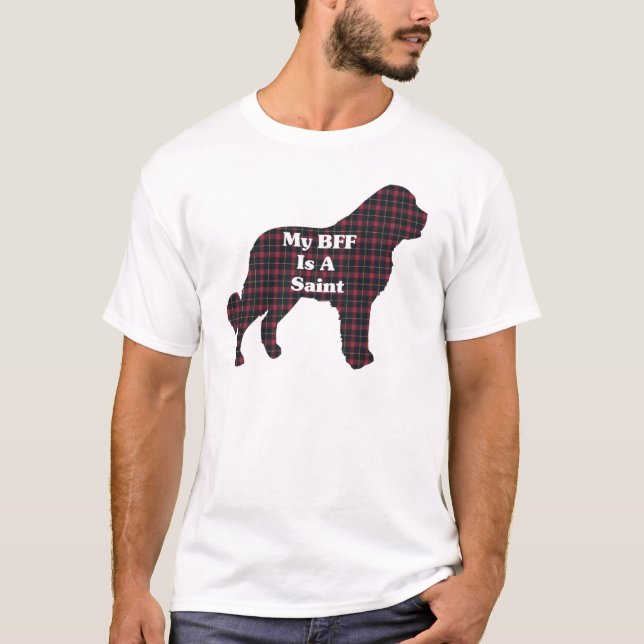 Saint Bernard Geschenke T-Shirt (Vorderseite)