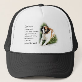Saint Bernard Kunstgeschenke Truckerkappe