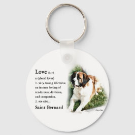 Saint Bernard Lovers Schlüsselanhänger