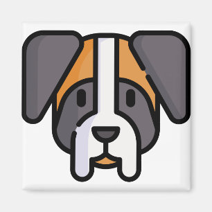 Saint Bernard Magnet