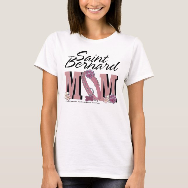Saint Bernard Mama - Mae T-Shirt (Vorderseite)