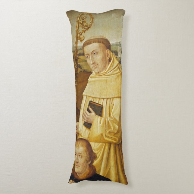 Saint Bernard - Niederlande Kunst Seitenschläferkissen (Vorderseite Vertikal)