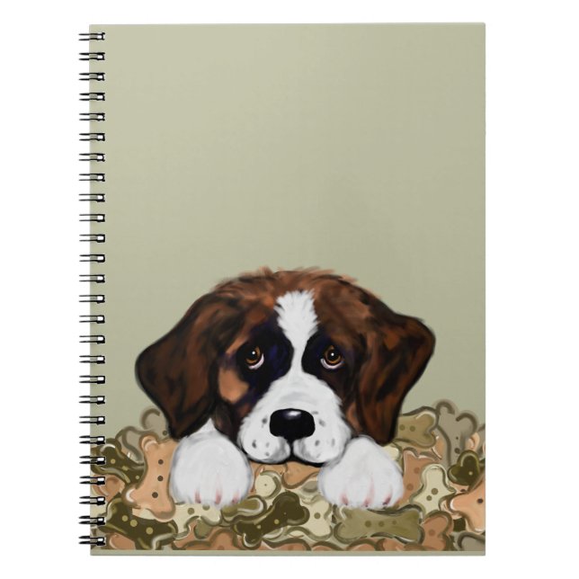 Saint Bernard Notizblock (Vorderseite)