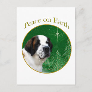 Saint Bernard Peace Postkarte