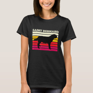 Saint Bernard Retro Dog Mama Vater Vintag Bern T-Shirt