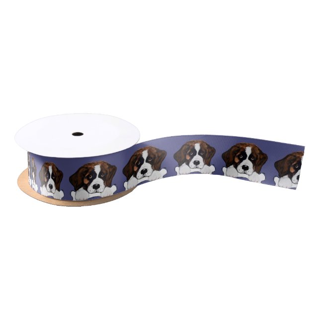 Saint Bernard Satinband (Spule)