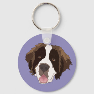 Saint Bernard Schlüsselanhänger