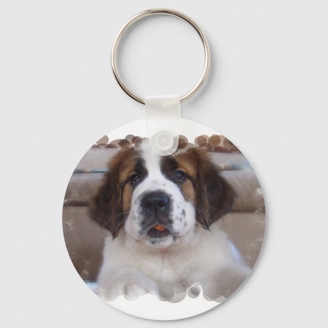 Saint Bernard Schlüsselanhänger (Vorderseite)