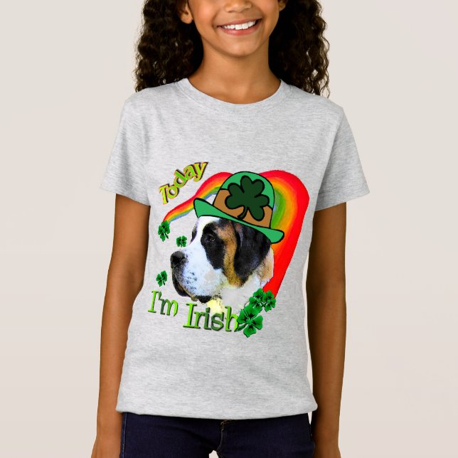 Saint Bernard St Patricks T-Shirt (Vorderseite)