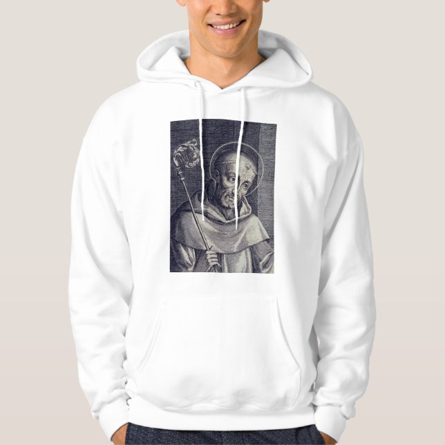 Saint Bernard von Clairvaux Hoodie (Vorderseite)