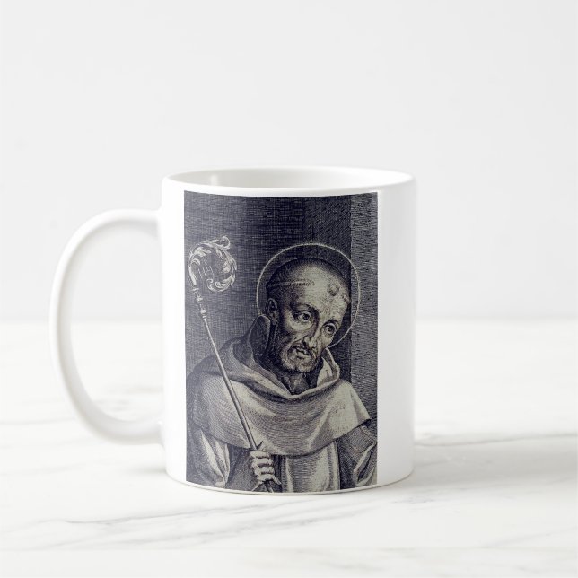 Saint Bernard von Clairvaux Kaffeetasse (Links)