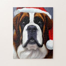Saint Bernard Weihnachten