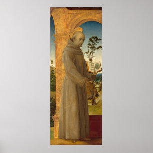 Saint Bernardino - Vincenzo Foppa Kunstmuseum Poster