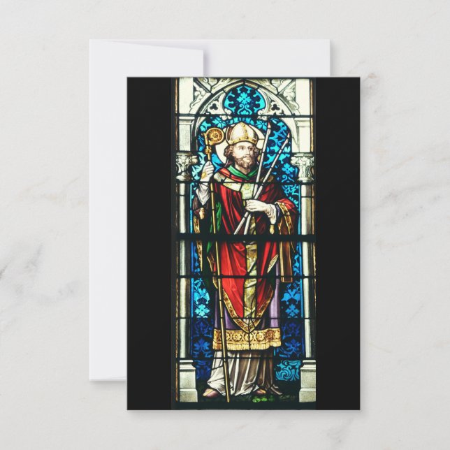 Saint Blaise von Sebaste Dankeskarte (Vorderseite)