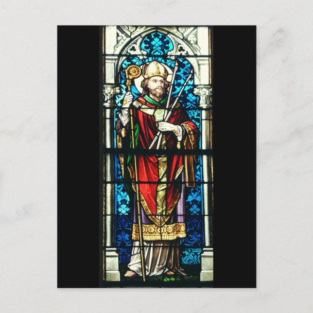 Saint Blaise von Sebaste Postkarte (Vorderseite)