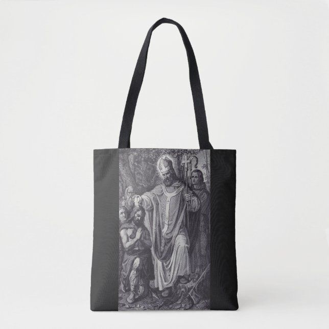 Saint Boniface Englischer Benediktinermönch Tasche (Vorderseite)