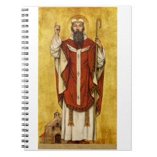 Saint Boniface von Albrecht de Vriendt Notizblock