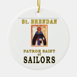 SAINT BRENDON KERAMIKORNAMENT