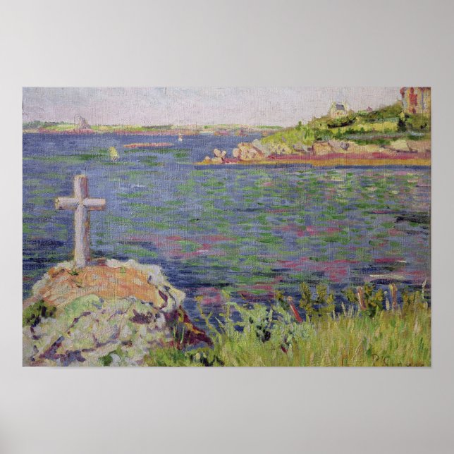 Saint-Briac, the Sailor's Cross, 1885 Poster (Vorne)