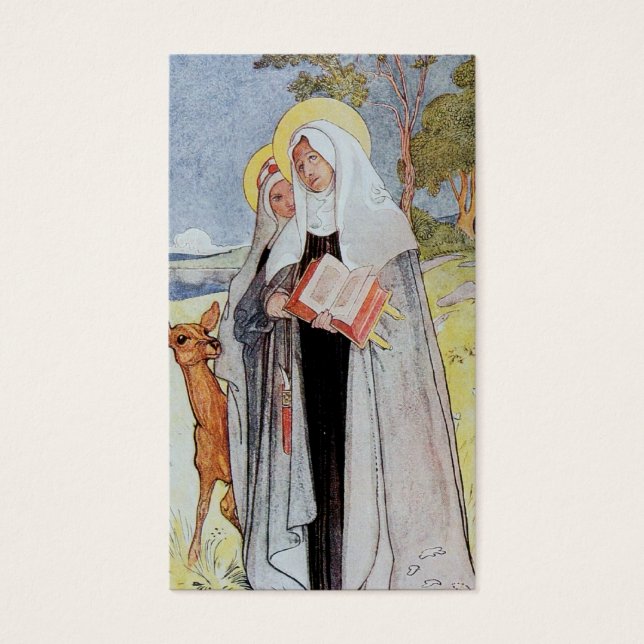 Saint Bridget und Deer (Vorderseite)