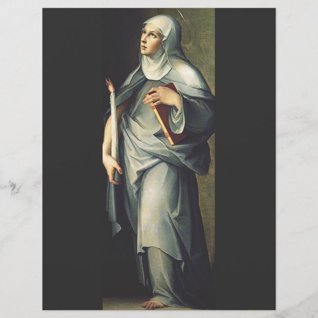 Saint Bridget von Schweden Flyer (Vorne)