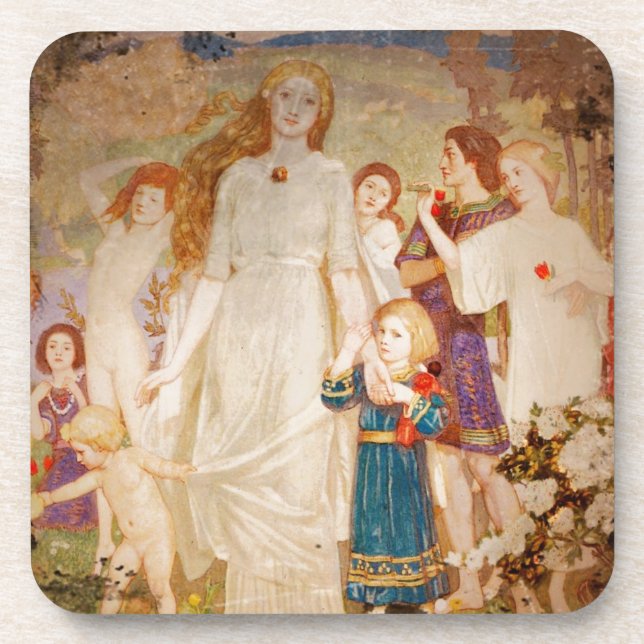 Saint Brigid als Brücke Getränkeuntersetzer (Vorderseite)
