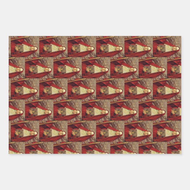 Saint Brigid von Irland Geschenkpapier Set (Vorderseite)