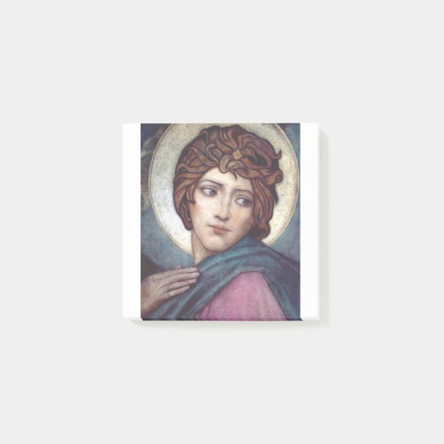 Saint Brigid von Kildare Post-it Klebezettel (Vorderseite)