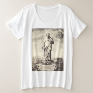 Saint Bruno de Cologne Gravure Ancienne Style Arti