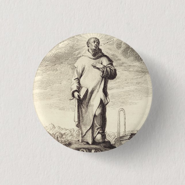 Saint Bruno von Köln Button (Vorderseite)