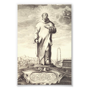 Saint Bruno von Köln Fotodruck