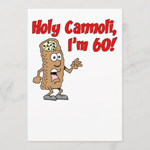 Saint Cannoli j'ai 60 Invitations