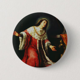 Saint Casimir Jagiellon Button