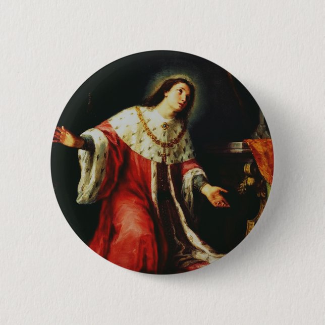 Saint Casimir Jagiellon Button (Vorderseite)