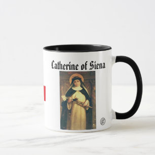 SAINT CATHERINE* de tasse de Sienne