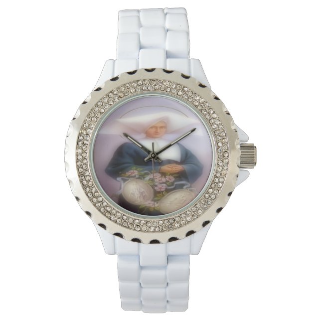 Saint Catherine Laboure Vignette Armbanduhr (Vorderseite)