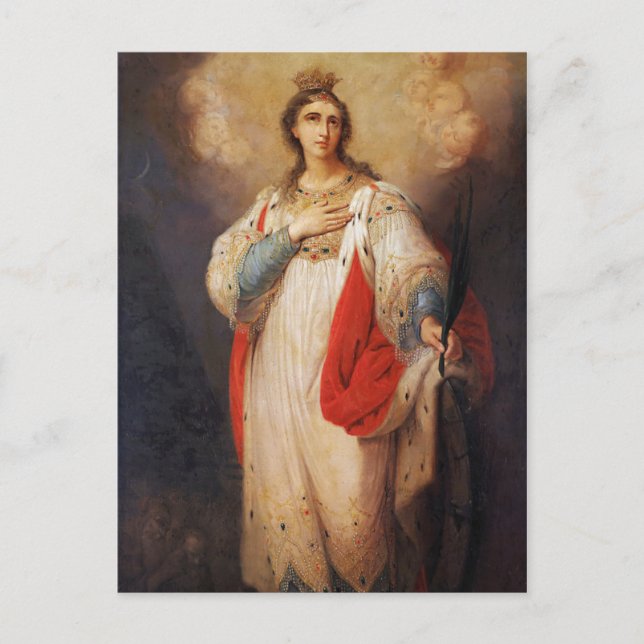 Saint Catherine Postkarte (Vorderseite)