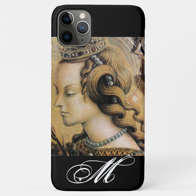Saint Catherine von Alexandria Monogram Case-Mate iPhone Hülle (Rückseite)