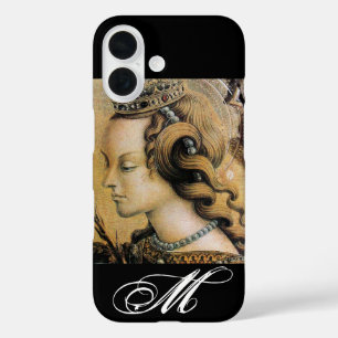 Saint Catherine von Alexandria Monogram iPhone 16 Hülle