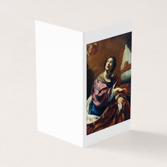 Saint Cecilia par Simon Vouet (Outside)