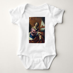 Saint Cecilia Premium "Himmlisches Konzert" Kunstd Baby Strampler