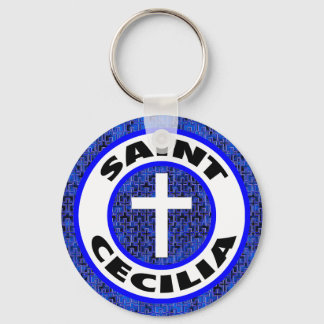 Saint Cecilia Schlüsselanhänger