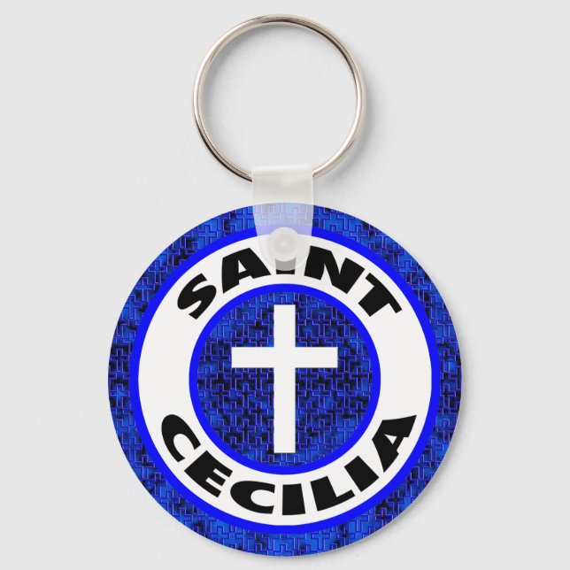 Saint Cecilia Schlüsselanhänger (Vorderseite)