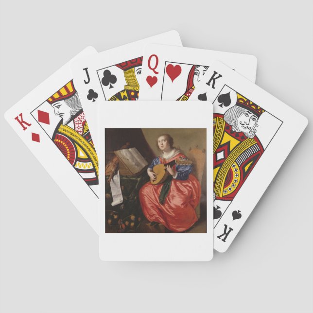 Saint Cecilia Spielkarten (Rückseite)
